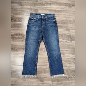 GRLFRND Tatum Straight Micro Bootcut Jean Only Lies Size 27